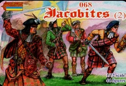Strelets 1/72 Scottish Wars Scottish Jacobites Set 2