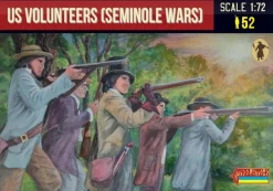 Strelets 1/72 US Volunteers (Seminole Wars)