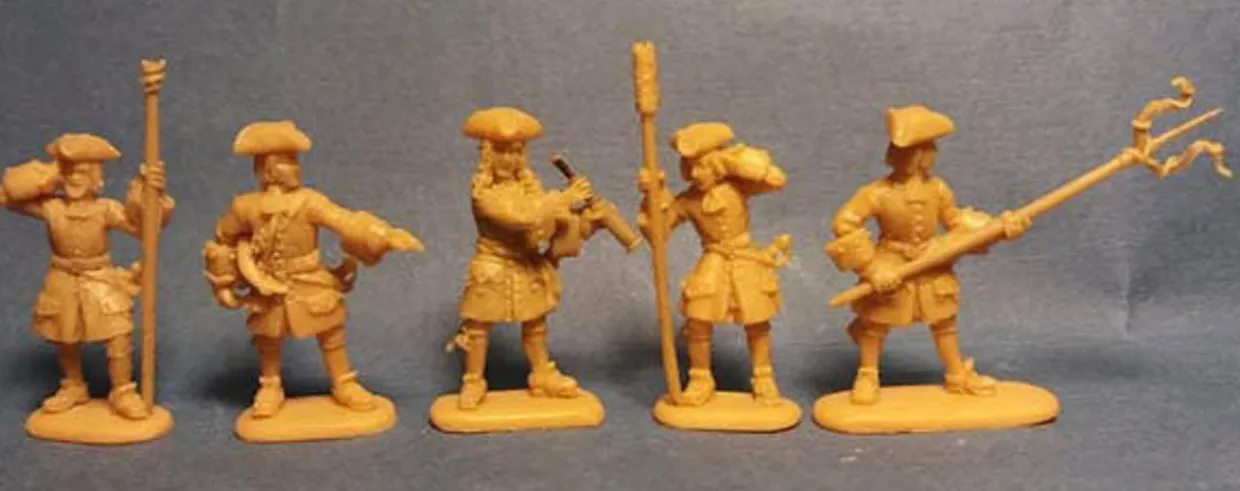 Strelets 1/72 War of Spanish Succession British Artillery 1701-1714