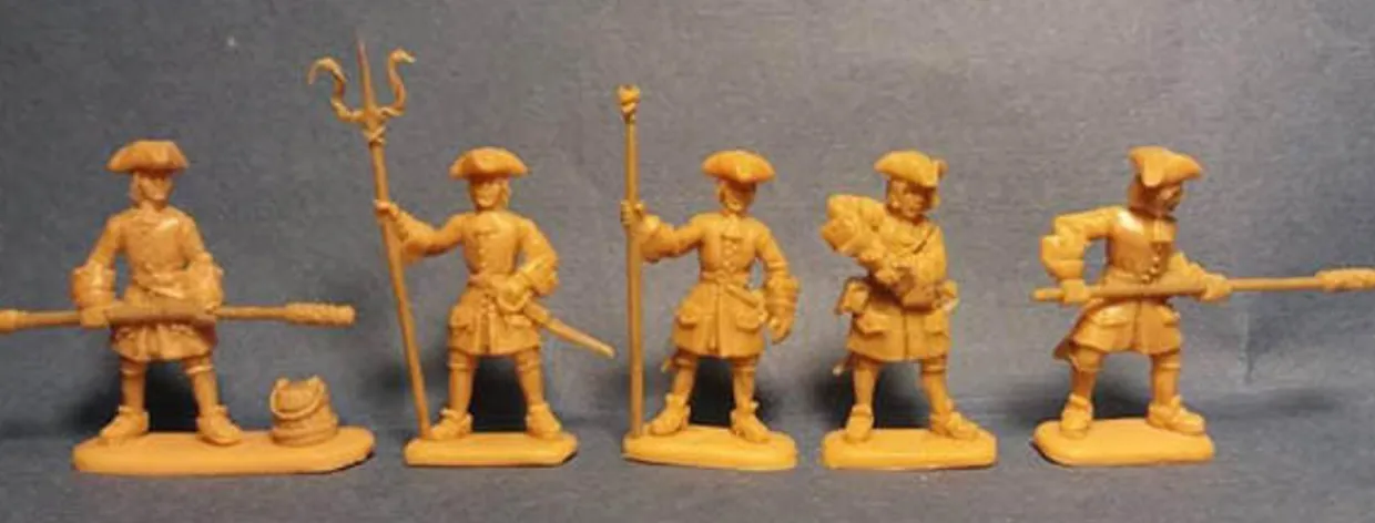 Strelets 1/72 War of Spanish Succession British Artillery 1701-1714