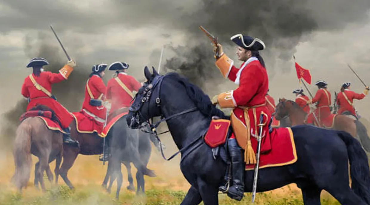 Strelets 1/72 War of Spanish Succession British Cavalry