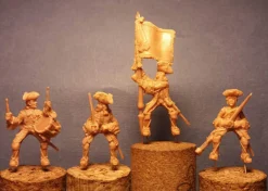 Strelets 1/72 War of Spanish Succession French Late War Dragoons in Reserve 1701-1714