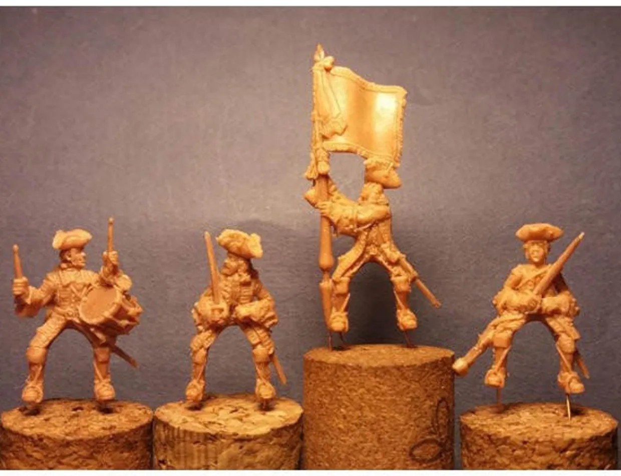 Strelets 1/72 War of Spanish Succession French Late War Dragoons in Reserve 1701-1714