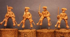Strelets 1/72 War of Spanish Succession French Late War Dragoons in Reserve 1701-1714