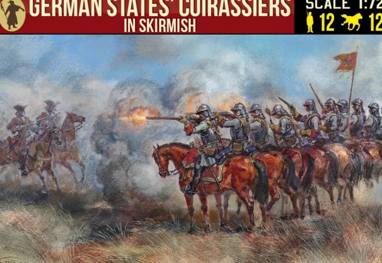 Strelets 1/72 War of Spanish Succession German States' Cuirassiers