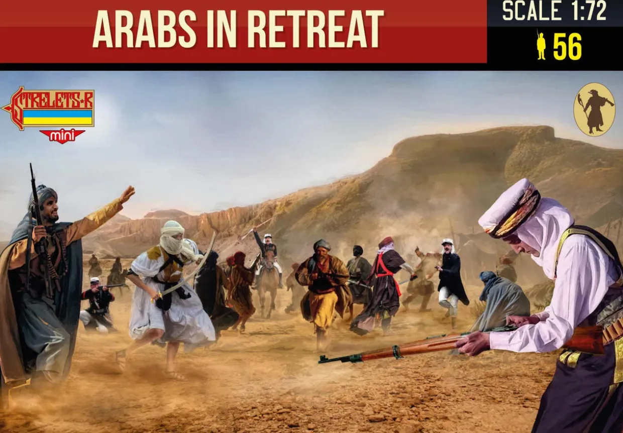 Strelets 1/72 WWI Arab Revolt Arabs in Retreat