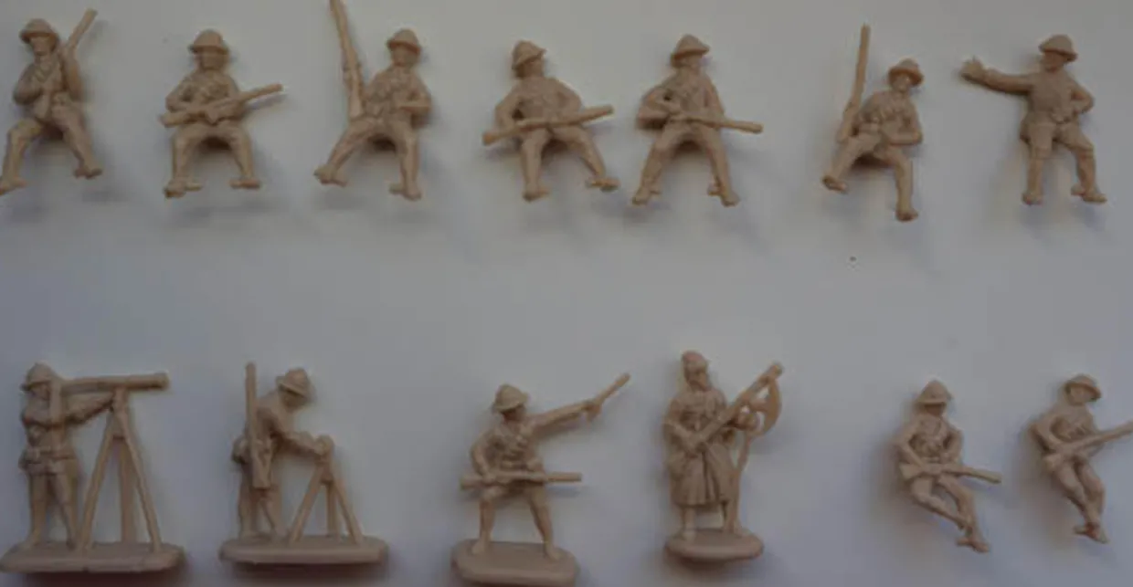 Strelets 1/72 WWI British Camel Corps