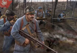 Strelets 1/72 WWI Polish Infantry Blue Army