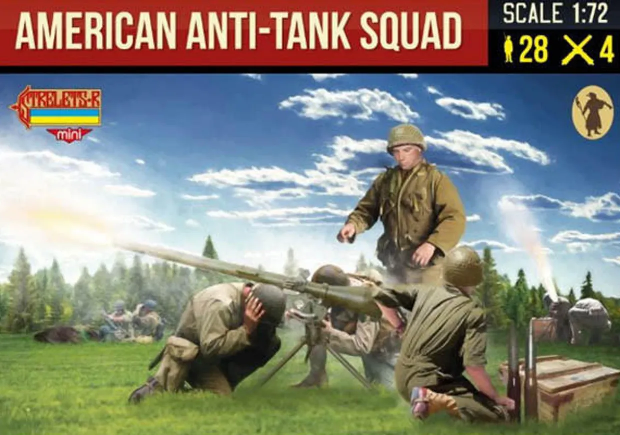 Strelets 1/72 WWII American Anti-Tank Squad