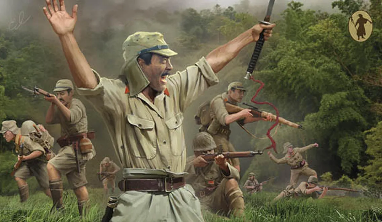 Strelets 1/72 WWII Japanese Troops in Tropical Uniform