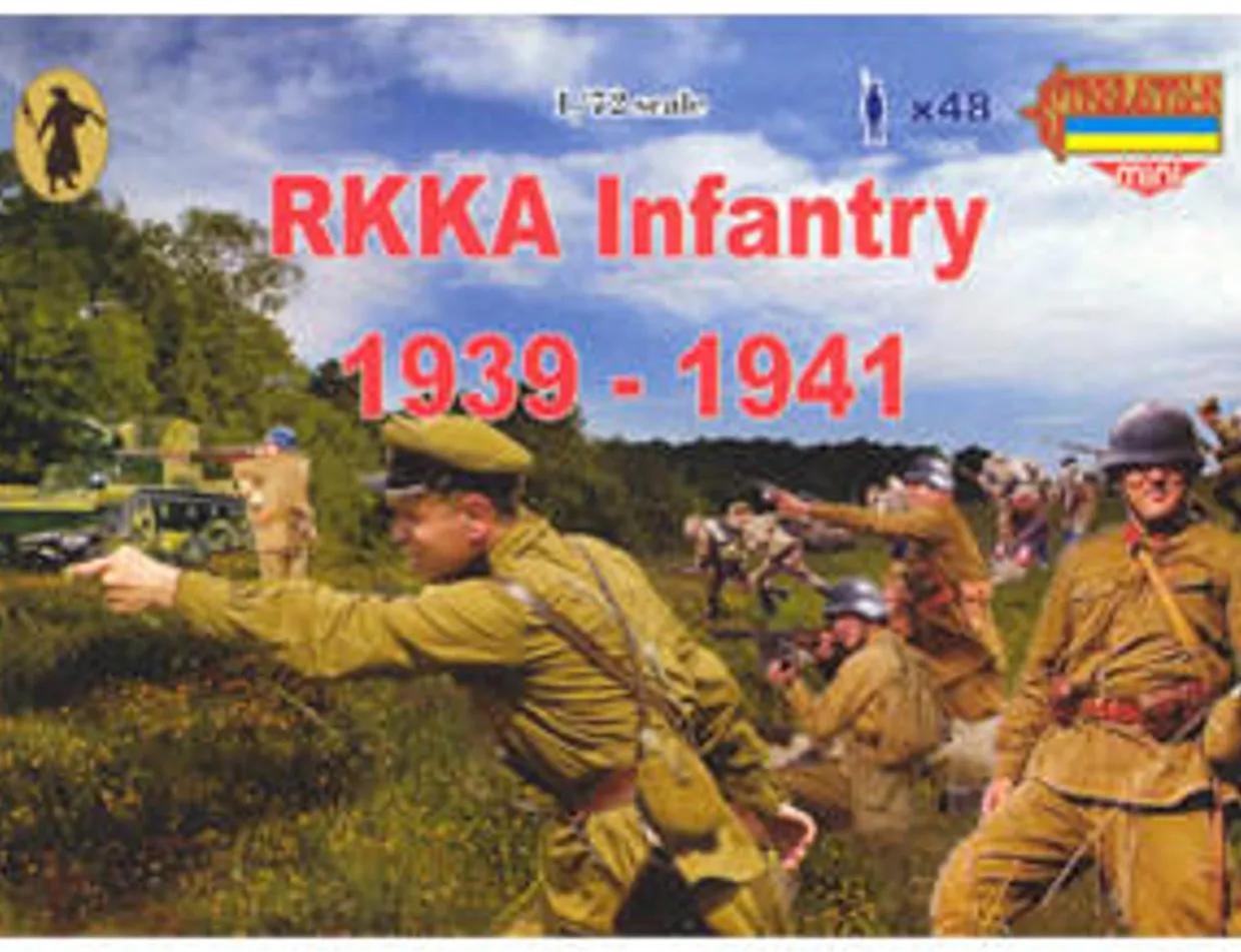 Strelets 1/72 WWII Russian Red Army Infantry 1939-41