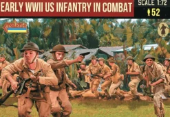 Strelets 1/72 WWII US Infantry in Combat (Early)