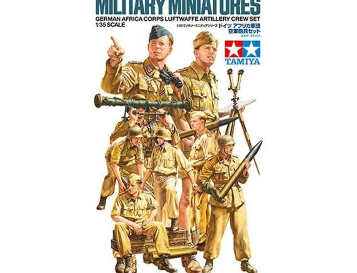 Tamiya 1/35 Africa Corps Spotting Crew