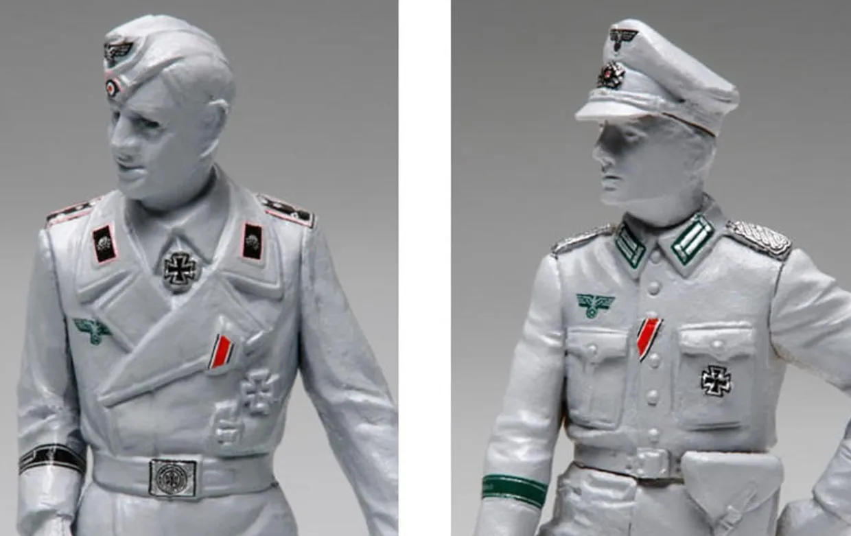 Tamiya 1/16 and 1/35 German Military Insignia Decal Set WWII