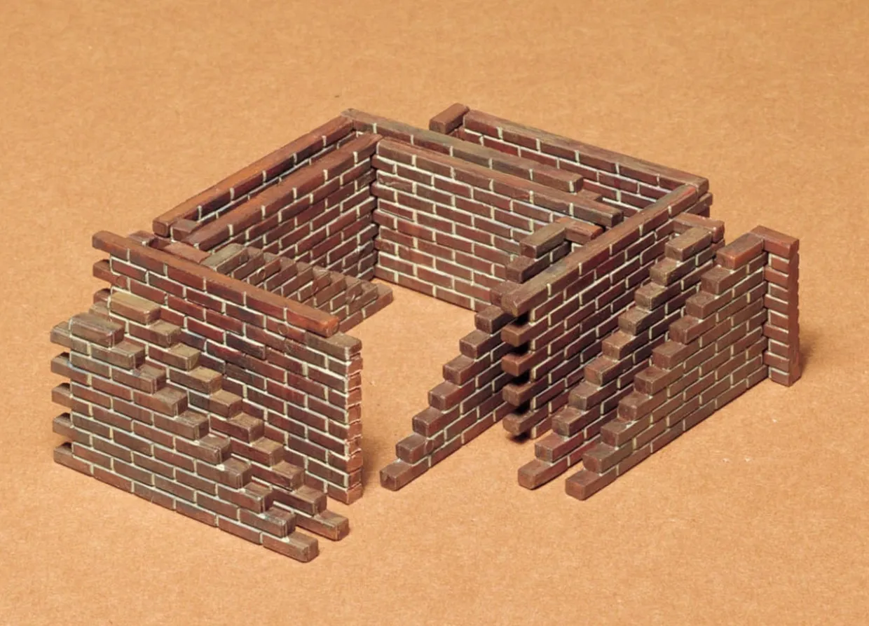 Tamiya 1/35 Brick Walls Set