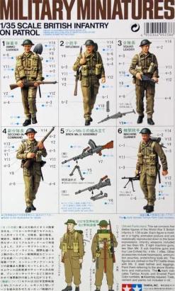 Tamiya 1/35 British Infantry On Patrol