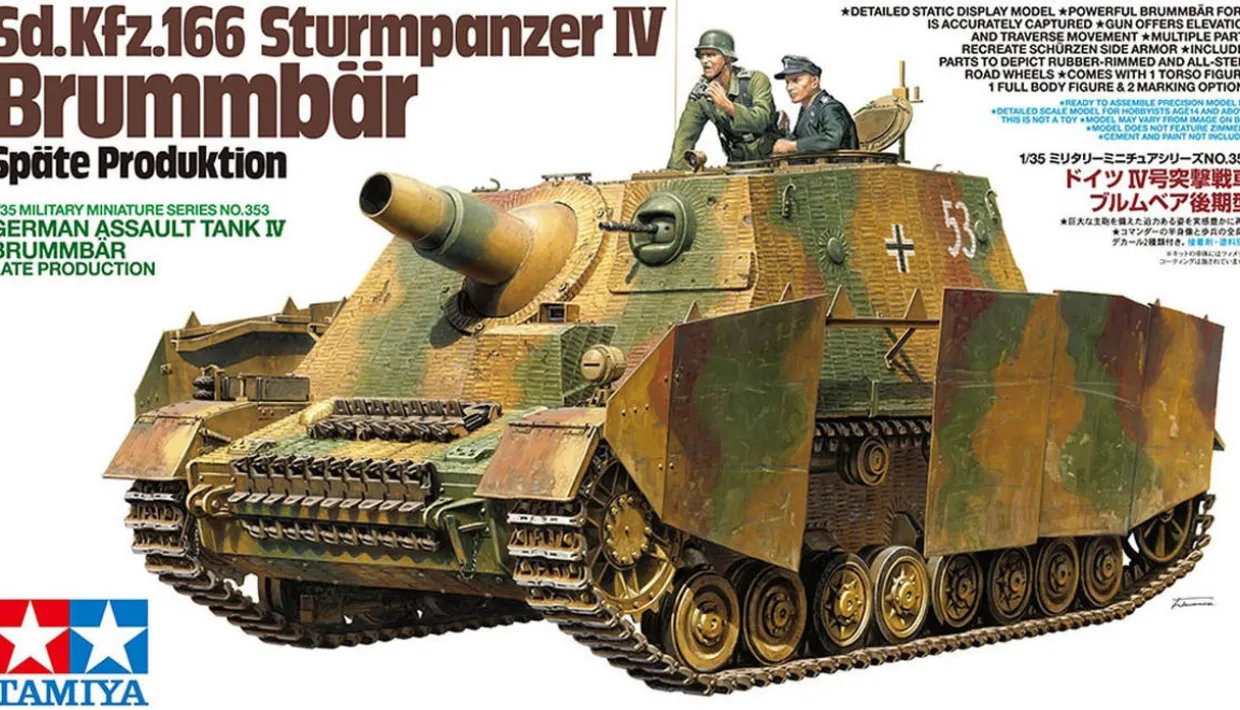 Tamiya 1/35 Brummbar Late Production