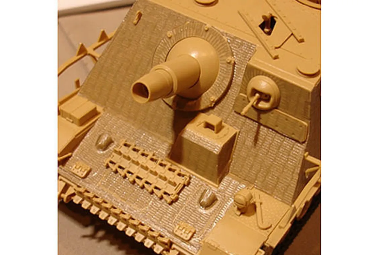 Tamiya 1/35 Brummbar Late Production Zimmerit Sheet