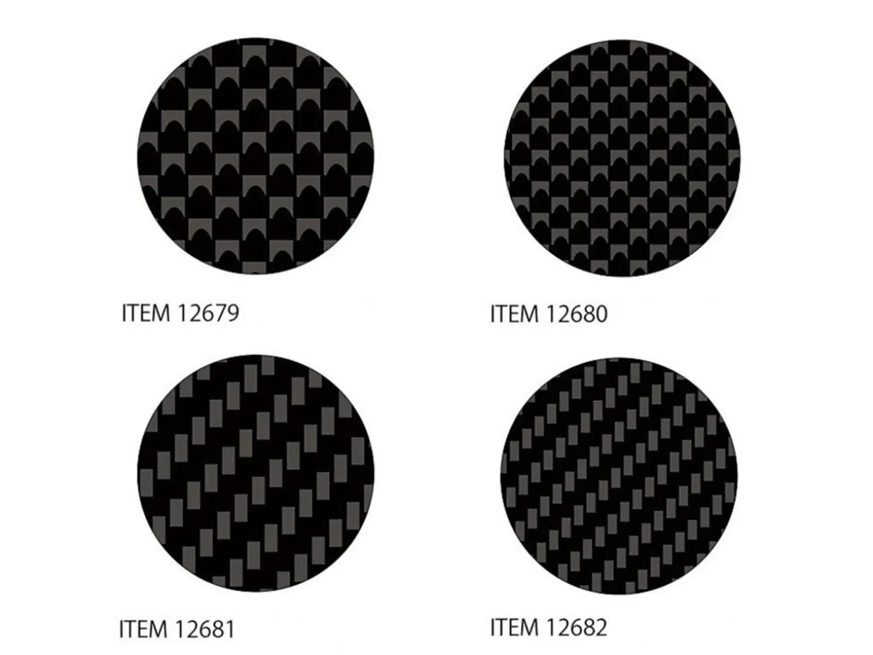 Tamiya 1/24 Carbon Decal Plain Fine Set