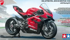 Tamiya 1/12 Ducati Superleggera V4 with Racing Kit
