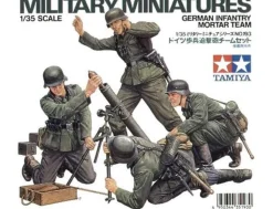 Tamiya 1/35 German Infantry Mortar Team