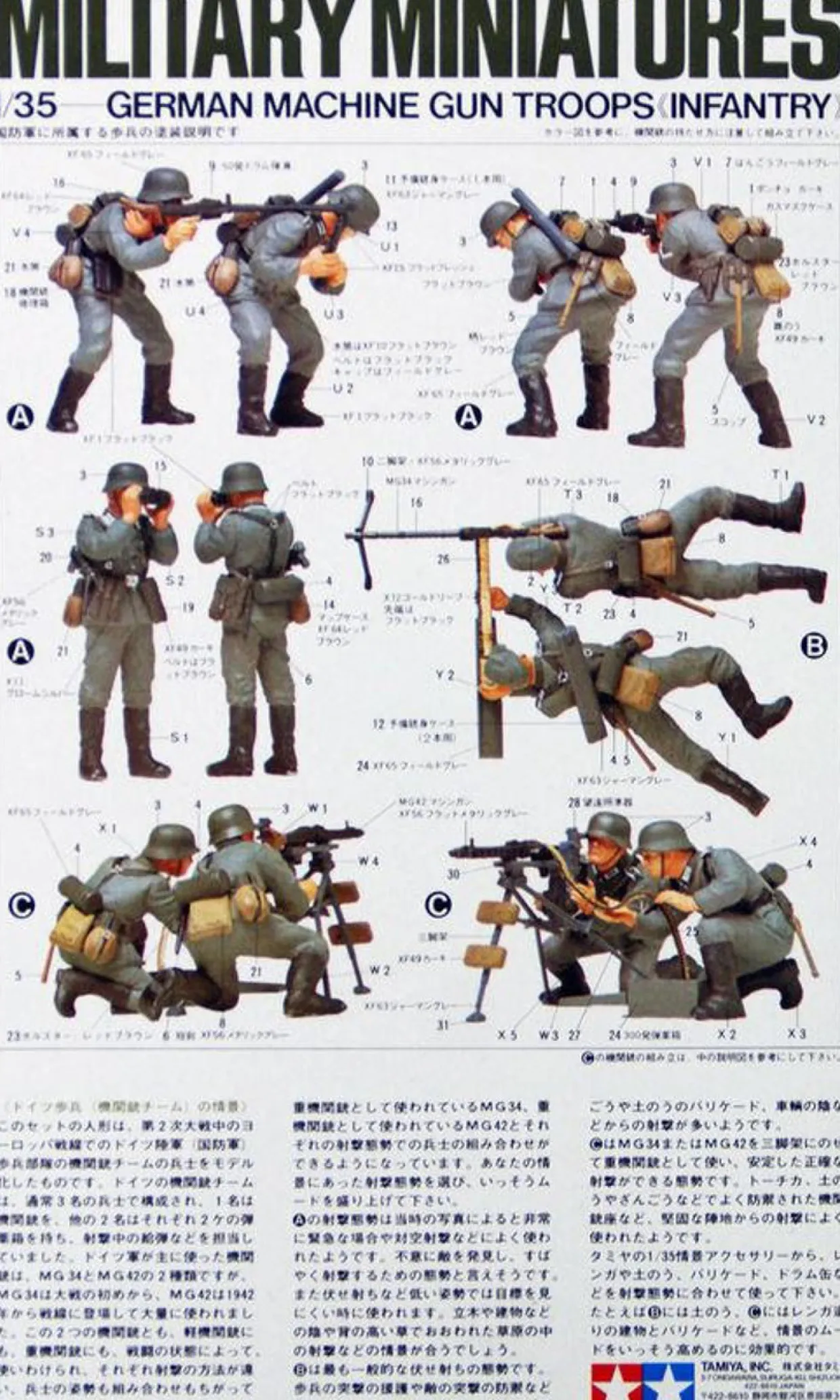 Tamiya 1/35 German MG Personnel