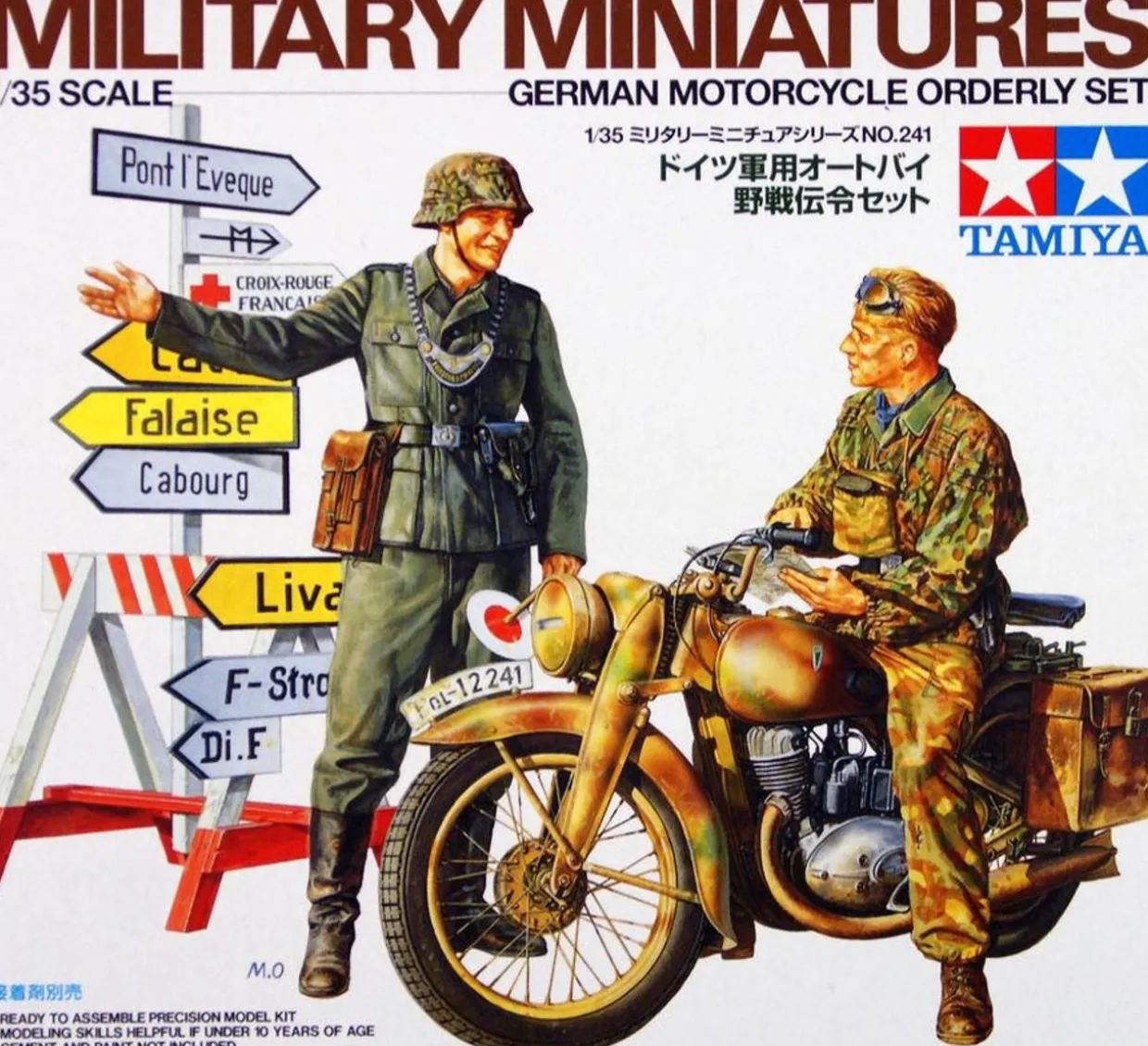 Tamiya 1/35 German Motorcycle Orderly Set