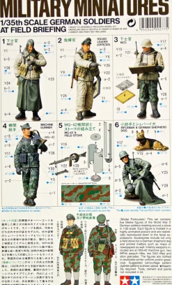 Tamiya 1/35 German Soldiers at Field Briefing