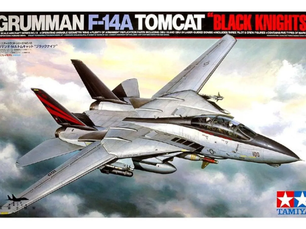 Tamiya 1/32 Grumman F-14A Tomcat Black Knights