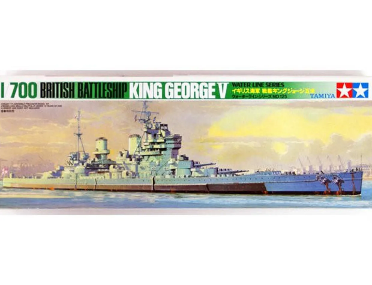 Tamiya 1/700 HMS King George V Model Kit