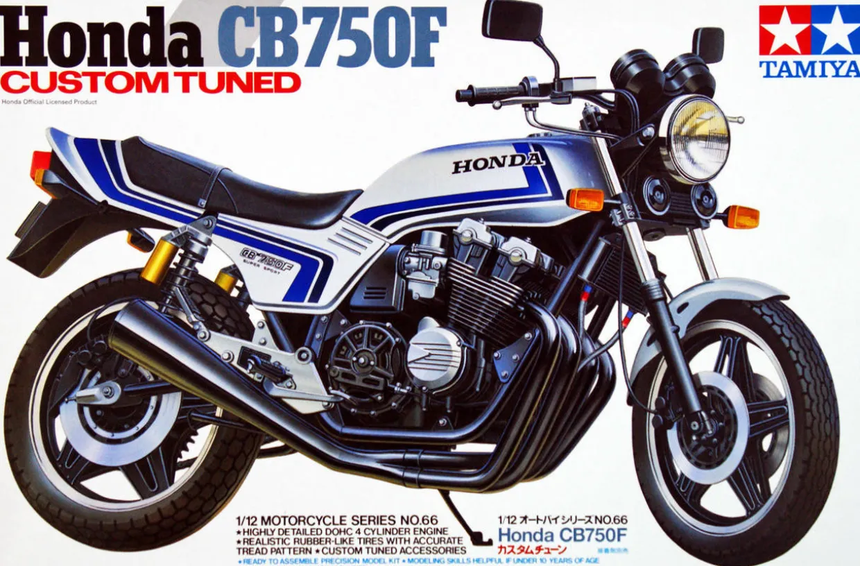 Tamiya 1/12 Honda CB750F Custom Tuned Model Kit