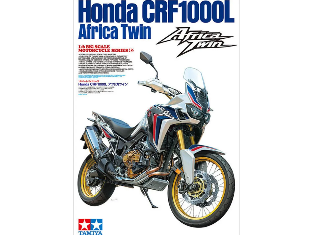 Tamiya 1/6 Honda CRF1000L Africa Twin Model Kit
