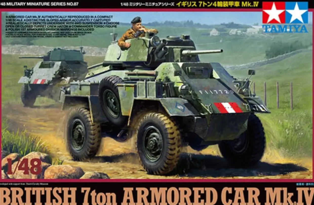 Tamiya 1/48 Humber Armoured Car Mk.IV
