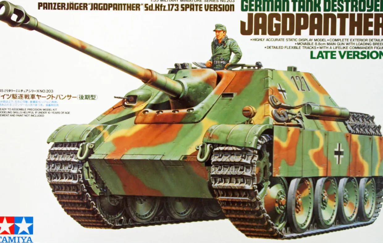 Tamiya 1/35 Jagdpanther Late Version