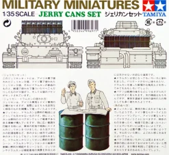 Tamiya 1/35 Jerry Cans Set