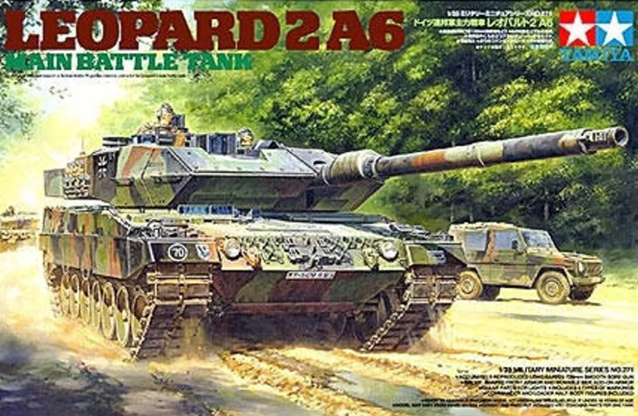 Tamiya 1/35 Leopard 2A6 MBT