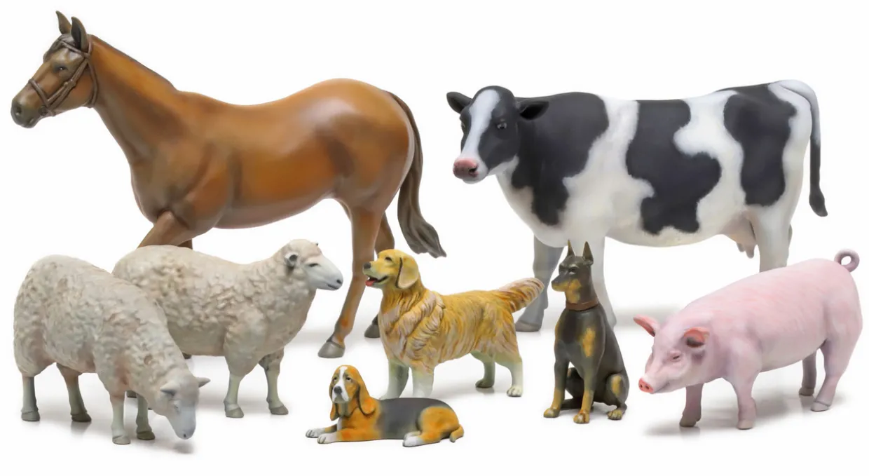 Tamiya 1/35 Livestock Set 2