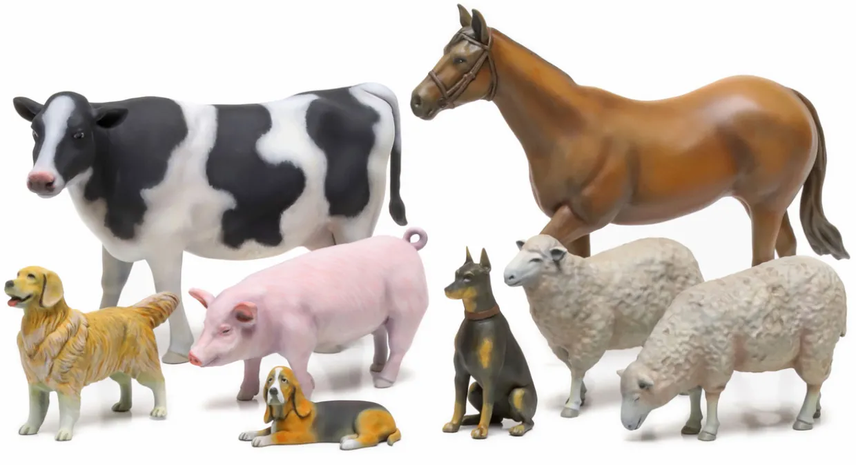 Tamiya 1/35 Livestock Set 2