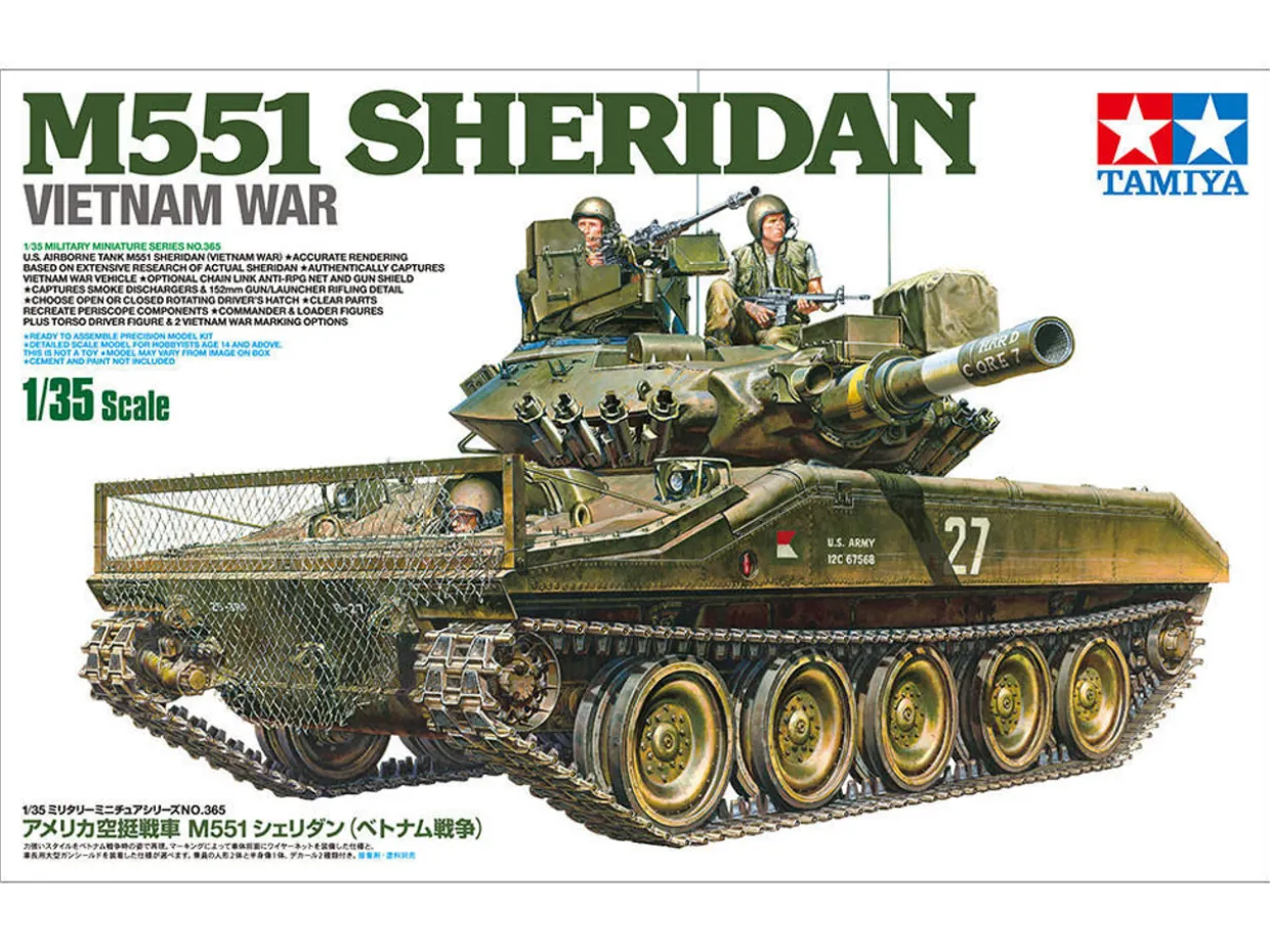 Tamiya 1/35 M551 Sheridan Vietnam War