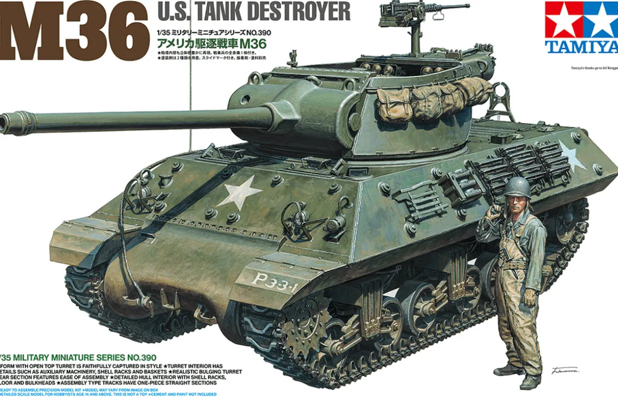 Tamiya 1/35 M36 Tank Destroyer