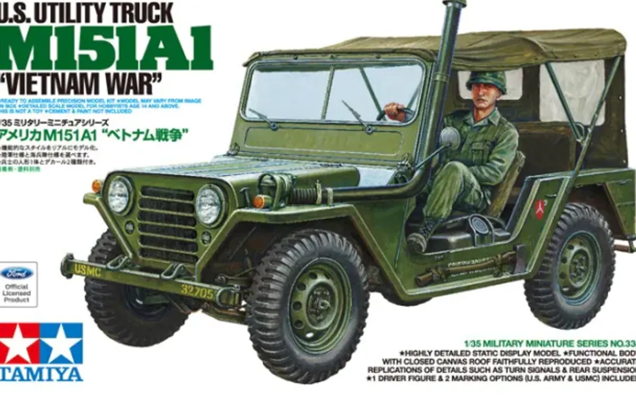 Tamiya 1/35 M151A1 Utility Truck Vietnam War