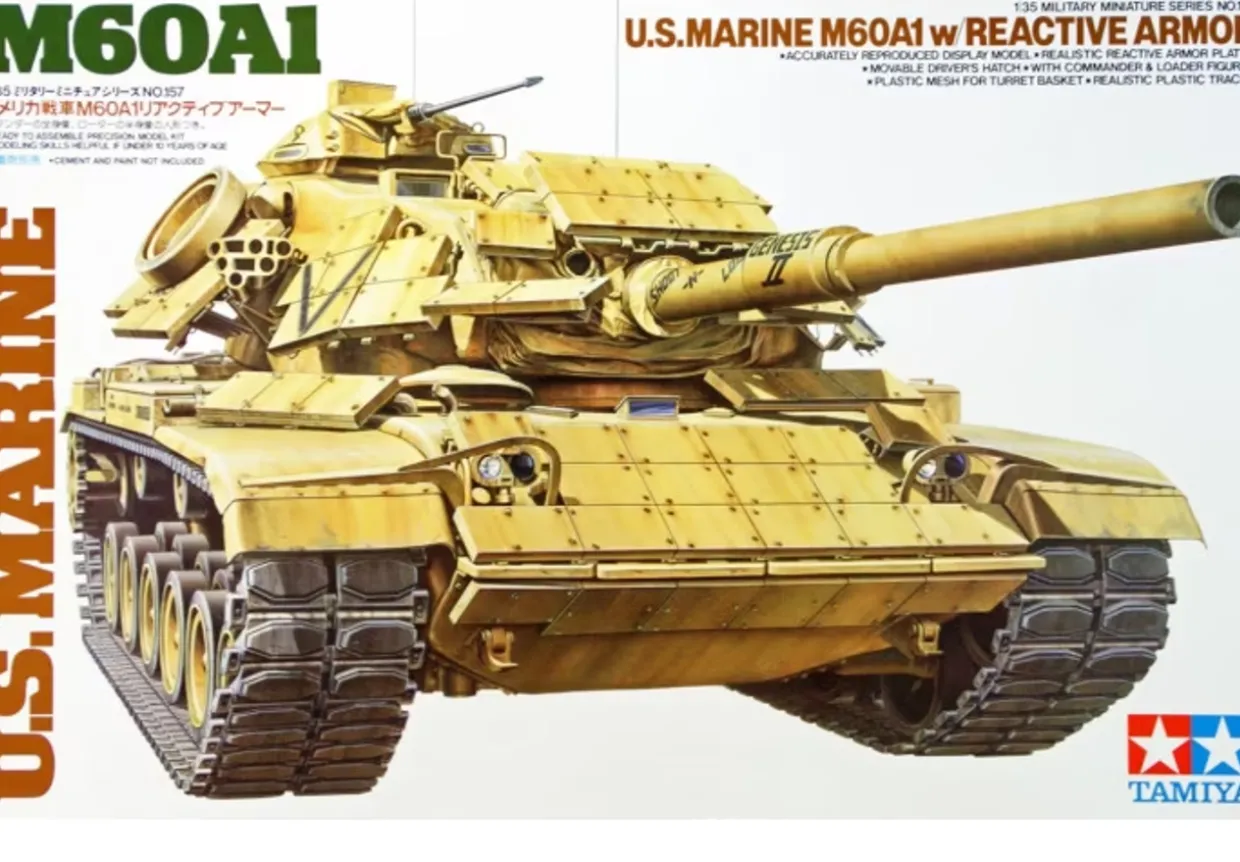 Tamiya 1/35 M60A1 with Reactive Armour
