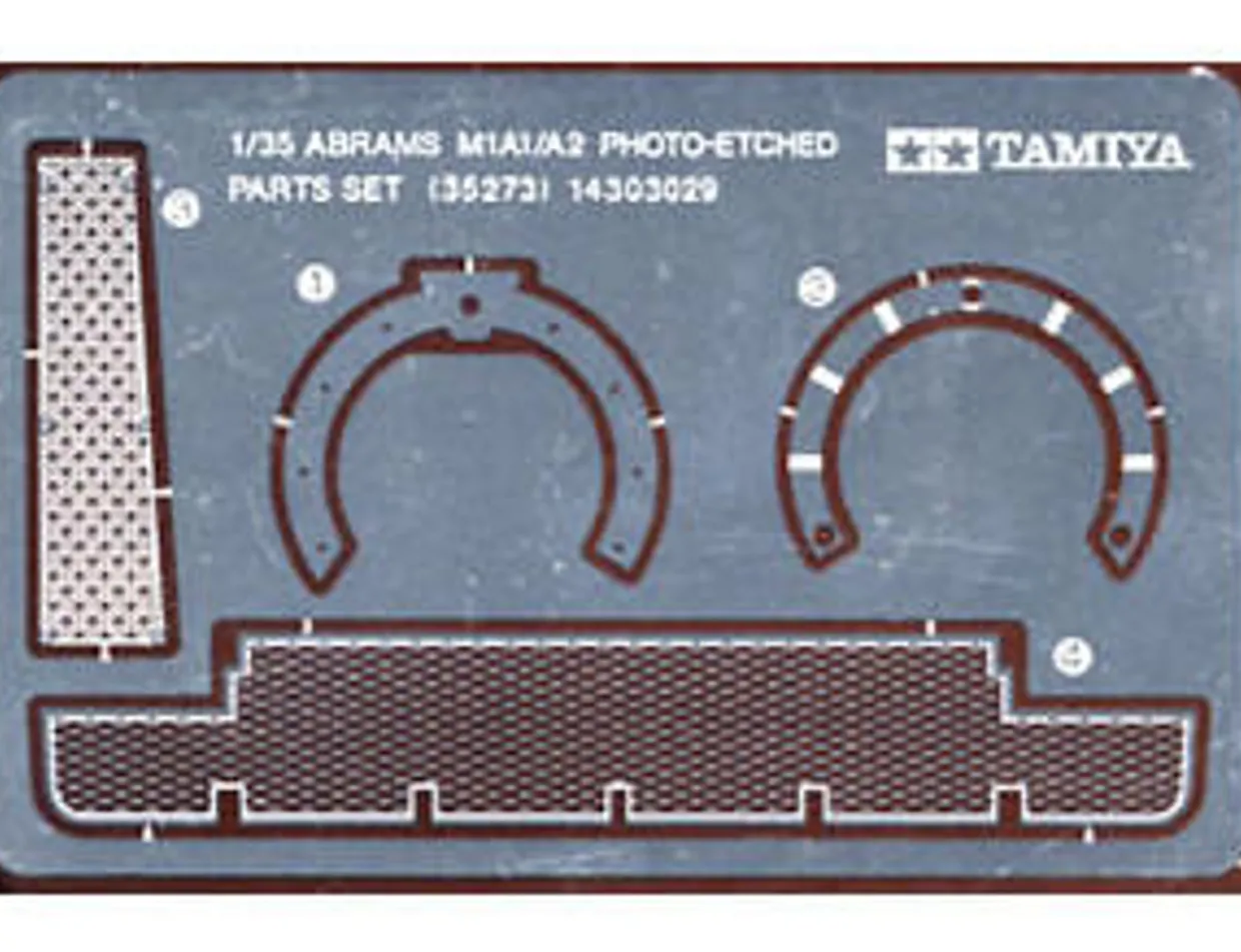 Tamiya 1/35 M1A1/A2 Photo Etched Parts