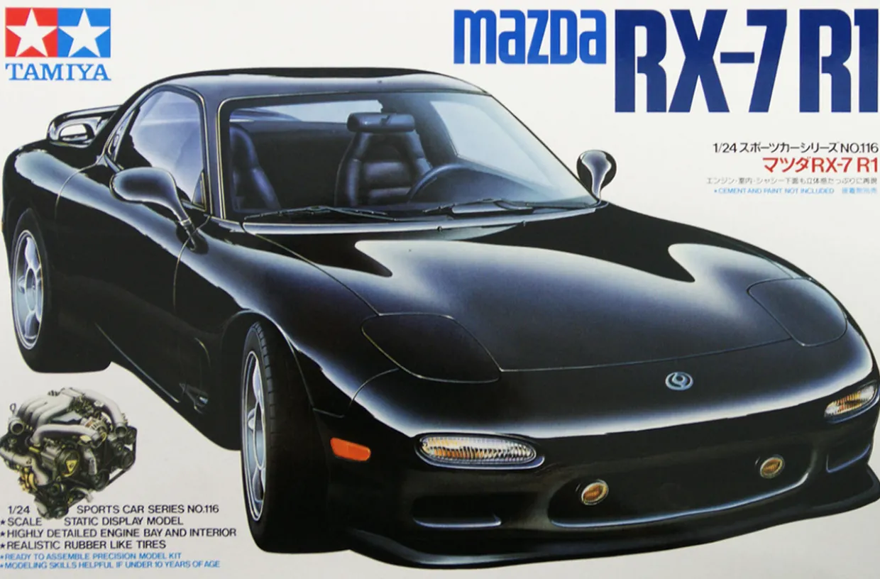 Tamiya 1/24 Mazda RX-7 R1