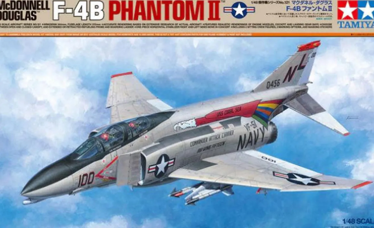 Tamiya 1/48 McDonnell Douglas F-4B Phantom II