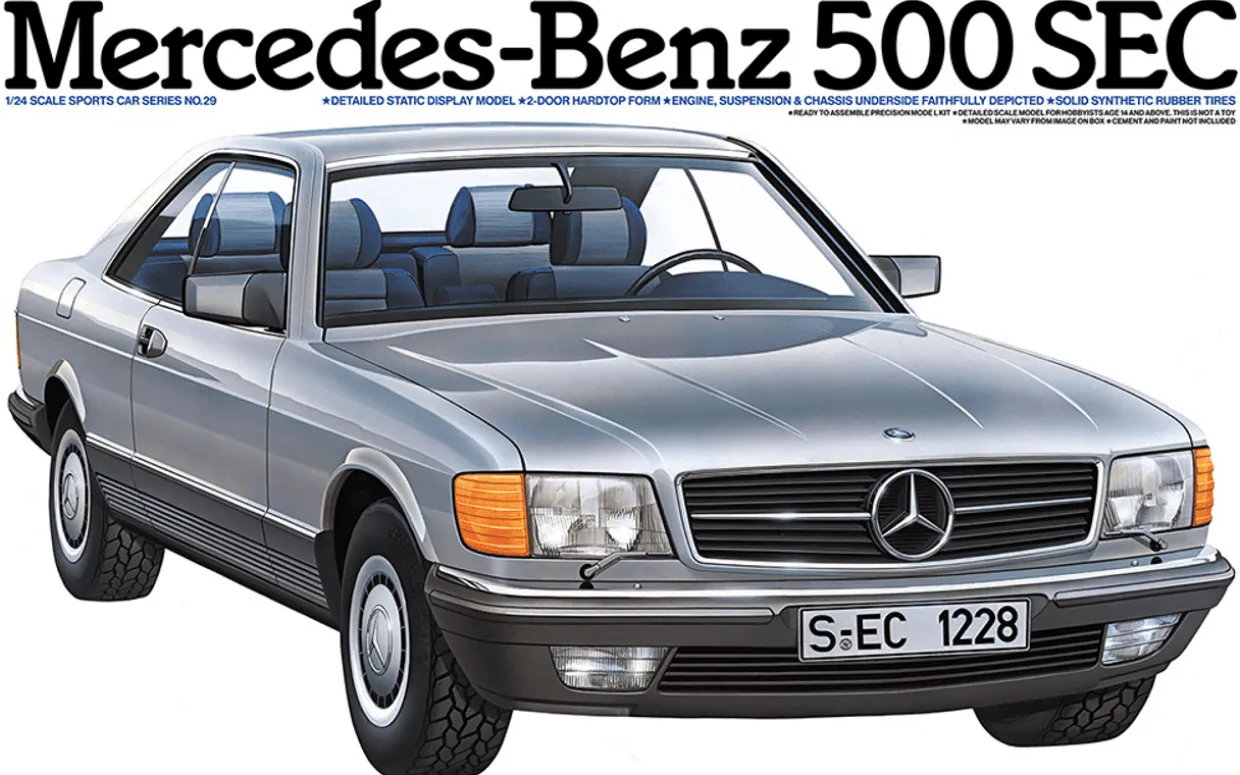 Tamiya 1/24 Mercedes-Benz 500 SEC