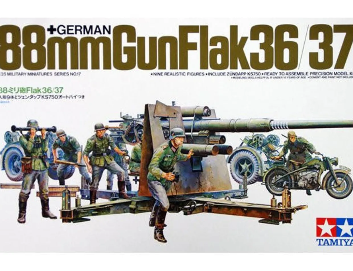 Tamiya 1/35 88mm Flak 36/37