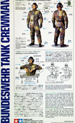 Tamiya 1/16 Modern German Bundeswehr Tank Crewmen