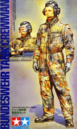 Tamiya 1/16 Modern German Bundeswehr Tank Crewmen