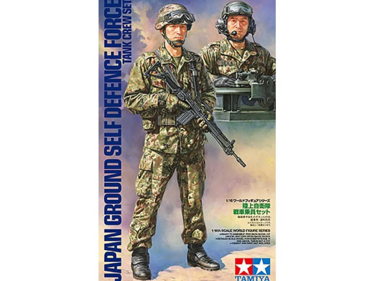 Tamiya 1/16 Modern JGSDF Tank Crew Set